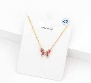 RED ELISE NECKLACE