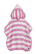Load image into Gallery viewer, PINK STRIPE HOODED TOWEL