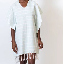 Load image into Gallery viewer, TWEEN STRIPE PONCHO